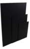 Kreidetafel DIN A5/6/7, schwarz, Dicke 2mm, beids. beschriftb.