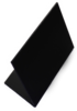 L-Aufsteller-Schultafelschieferlackierung schwarz-105x75mm