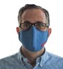 Mundschutz Mehrweg-Masken blau ohne Zertifikat